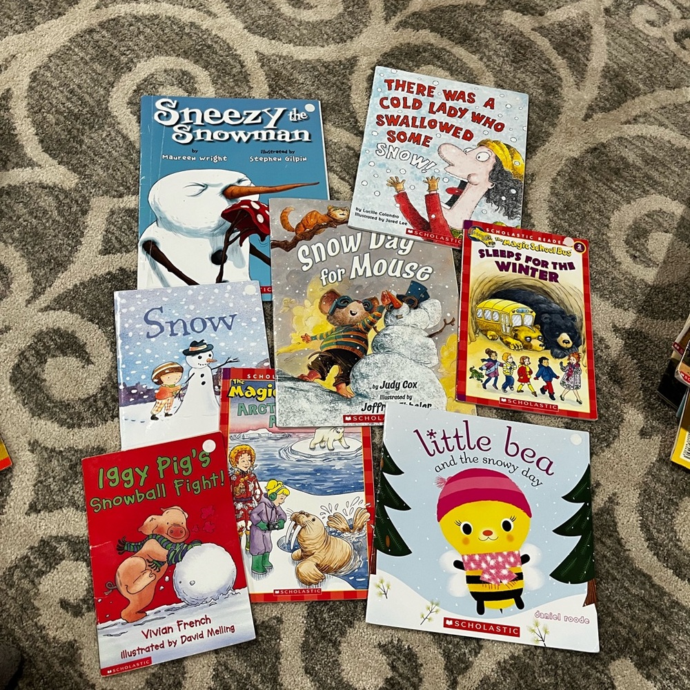 Winter/snow books (9)